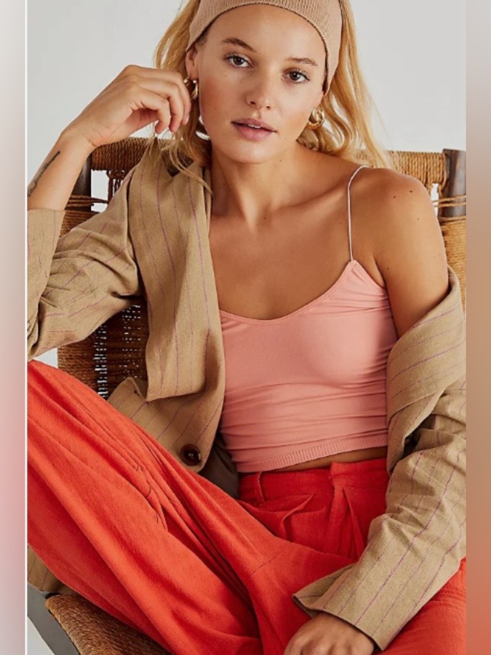 FREE PEOPLE Intimately Skinny Trap Brami